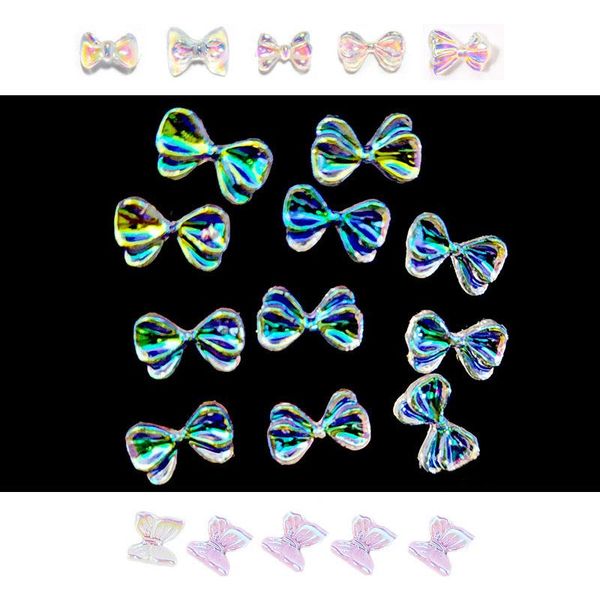 nail art decorations 10pcs aurora butterfly charms 3d bowknots holographic manicure accessories, Silver;gold
nail art decorations 10pcs aurora butterfly charms 3d bowknots holographic manicure accessories, Silver;gold