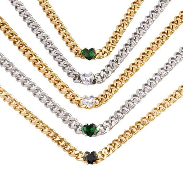chokers titanium steel punk thick short choker crystal necklace collar simple minimalist gold color chunky for women jewelry, Golden;silver
chokers titanium steel punk thick short choker crystal necklace collar simple minimalist gold color chunky for women jewelry, Golden;silver