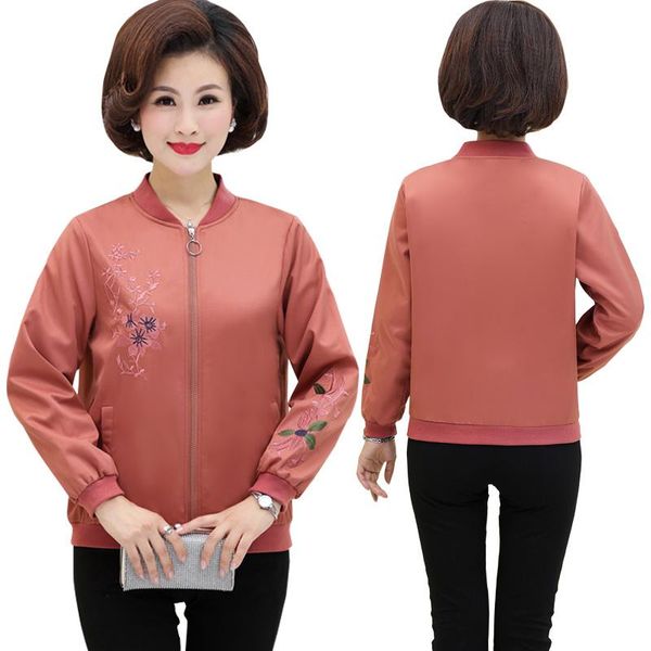 women's jackets 2021 spring and fall causal windbreaker women basic coats casual zipper bomber famale plus size 4xl e8, Black;brown
women's jackets 2021 spring and fall causal windbreaker women basic coats casual zipper bomber famale plus size 4xl e8, Black;brown