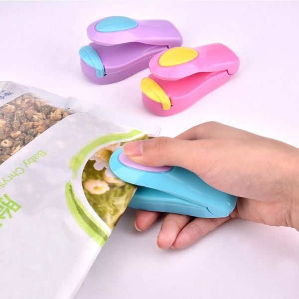 bag clips kitchen accessories tools portable mini sealing machine for storage plastic food clip
bag clips kitchen accessories tools portable mini sealing machine for storage plastic food clip