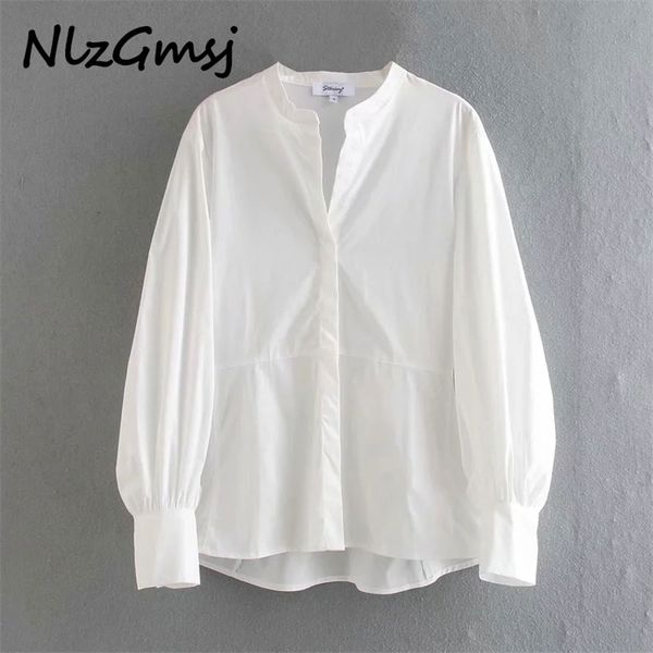 blouse women white cotton poplin long sleeve shirt spring autumn o neck female fashion office lady blouses 210628
blouse women white cotton poplin long sleeve shirt spring autumn o neck female fashion office lady blouses 210628