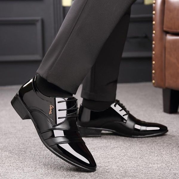 dress shoes 2021 fashion for men, business oxford shoes, pointer toe, wedding british leather, with laces, Black
dress shoes 2021 fashion for men, business oxford shoes, pointer toe, wedding british leather, with laces, Black