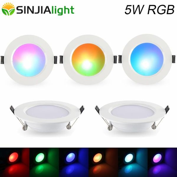 20pcs/lot 5w rgb led panel light round ceiling lamp with remote controller party stage lighting pendant led lights decoration
20pcs/lot 5w rgb led panel light round ceiling lamp with remote controller party stage lighting pendant led lights decoration
