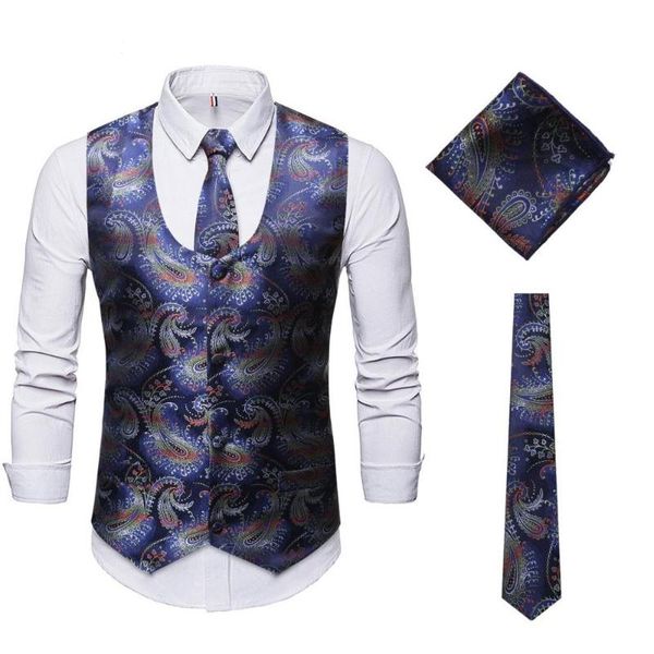 men's vests 3pcs set green paisley vest necktie pocket square party wedding tuxedo suit waistcoat men gilet costume homme xxl, Black;white
men's vests 3pcs set green paisley vest necktie pocket square party wedding tuxedo suit waistcoat men gilet costume homme xxl, Black;white
