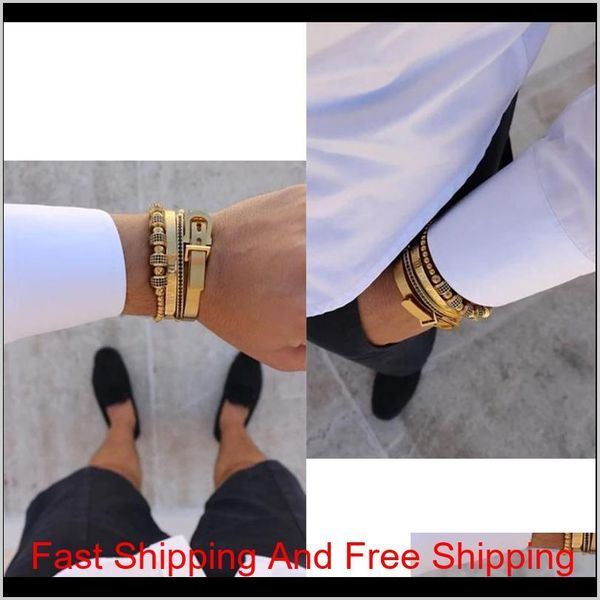 men bracelets 4pcs/set men titanium steel roman numeral bracelet horseshoe buckle bangles pulseira bileklik luxury handmade ngsid jhzg3, Golden;silver
men bracelets 4pcs/set men titanium steel roman numeral bracelet horseshoe buckle bangles pulseira bileklik luxury handmade ngsid jhzg3, Golden;silver