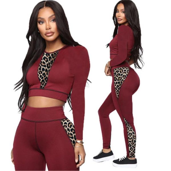 womens leopard spliced sets fashion long sleeve round neck short trousers suits female autumn new slim elastic waist tracksuits, Gray
womens leopard spliced sets fashion long sleeve round neck short trousers suits female autumn new slim elastic waist tracksuits, Gray