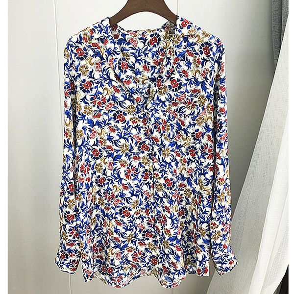 women's blouses new sleeve blouse ladies'v-cleavage and ladies' shirts flower impression bkva, Gray
women's blouses new sleeve blouse ladies'v-cleavage and ladies' shirts flower impression bkva, Gray