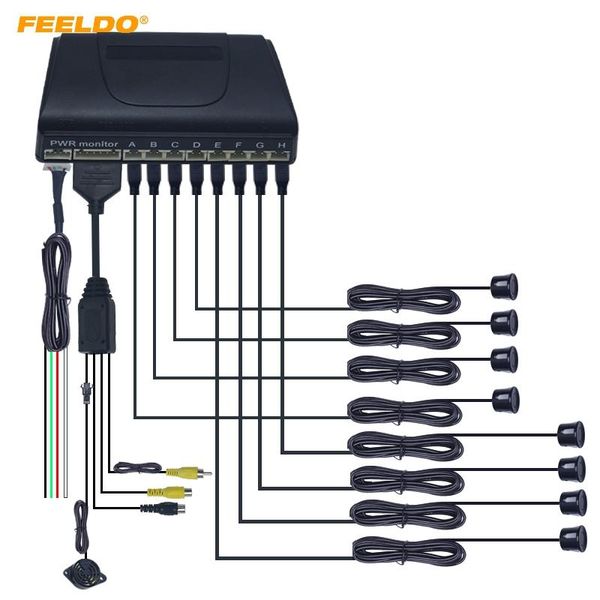 car rear view cameras& parking sensors feeldo 8 dual front/back visual video sensor backup radar system kit #hq2848
car rear view cameras& parking sensors feeldo 8 dual front/back visual video sensor backup radar system kit #hq2848