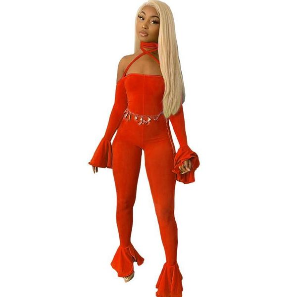 women's jumpsuits & rompers club backless neon womens jumpsuit flare sleeve bodycon overalls ruffle halter slash neck bodysuits, Black;white
women's jumpsuits & rompers club backless neon womens jumpsuit flare sleeve bodycon overalls ruffle halter slash neck bodysuits, Black;white