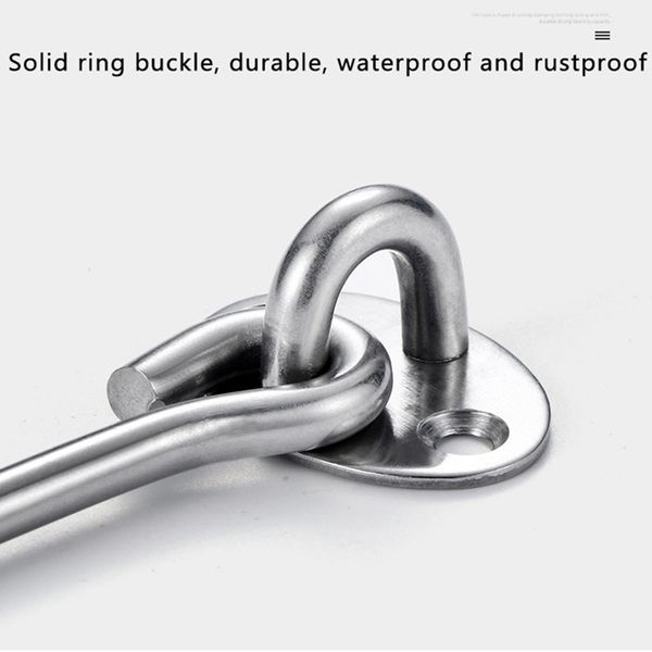 black stainless steel window lock with safety switch cabin window hook door eye latch silent catch holder with screws
black stainless steel window lock with safety switch cabin window hook door eye latch silent catch holder with screws