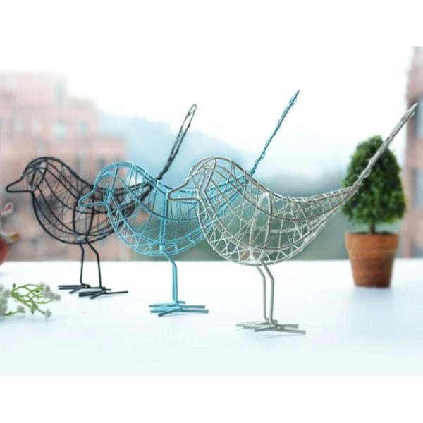 decorative objects & figurines wrought iron bird ornaments home decor metal craft wire living room decoration accessories 2021
decorative objects & figurines wrought iron bird ornaments home decor metal craft wire living room decoration accessories 2021