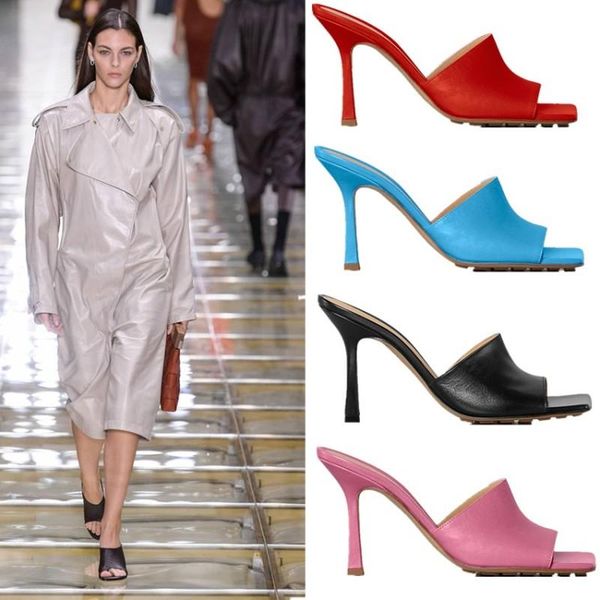 slippers summer slides women shoes natural genuine leather super thin heels square toe real lady sandals dress, Black
slippers summer slides women shoes natural genuine leather super thin heels square toe real lady sandals dress, Black