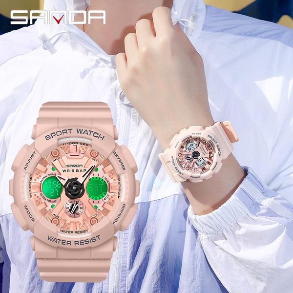 wristwatches sanda brand fashion lovers men women watches sports military quartz waterproof clock g style montre femme, Slivery;brown
wristwatches sanda brand fashion lovers men women watches sports military quartz waterproof clock g style montre femme, Slivery;brown