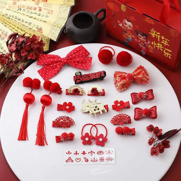 year of the ox girl hair rope hairpin cute baby headdress chinese style hairpin tassel set festive hair accessories b48, Slivery;white
year of the ox girl hair rope hairpin cute baby headdress chinese style hairpin tassel set festive hair accessories b48, Slivery;white