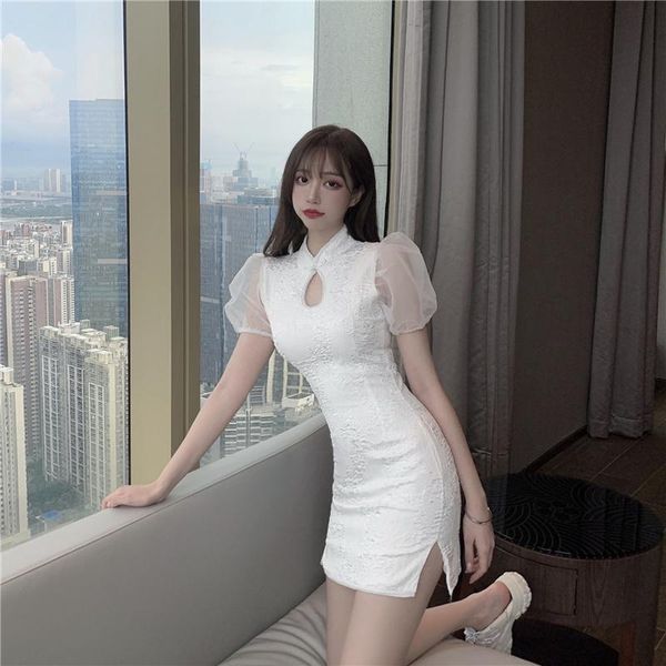 ethnic clothing women fashion korean style elegant qipao white slim cheongsam nightclub bar bodycon oriental mini dress vintage vestido, Red
ethnic clothing women fashion korean style elegant qipao white slim cheongsam nightclub bar bodycon oriental mini dress vintage vestido, Red