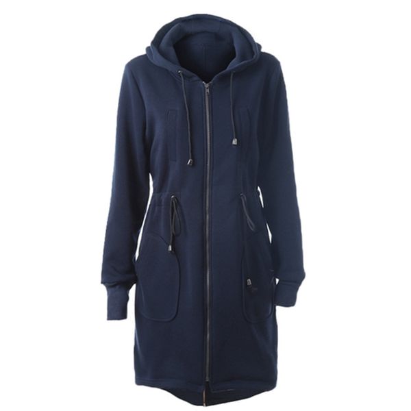 autumn women parkas winter fashion hooded long coats clothing zip-up outerwear waist drawstring pockets casual overcoat 210910, Black
autumn women parkas winter fashion hooded long coats clothing zip-up outerwear waist drawstring pockets casual overcoat 210910, Black