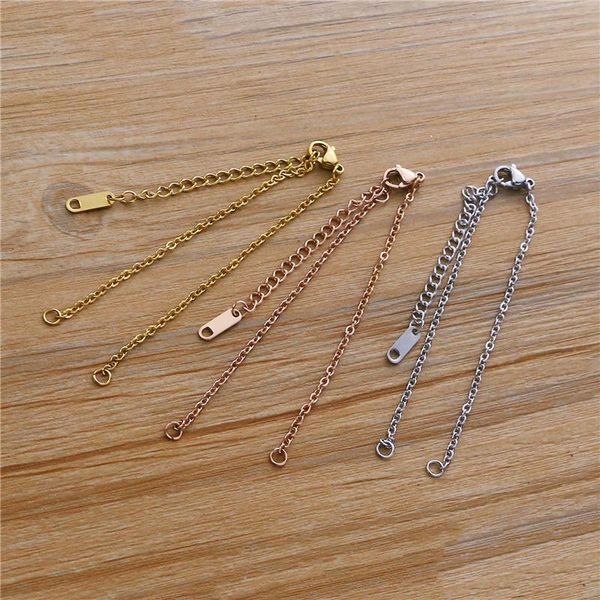 link, chain stainless steel adjustable bracelets multi-color for women jewelry making diy connector charm pendants anklet 1 piece, Black
link, chain stainless steel adjustable bracelets multi-color for women jewelry making diy connector charm pendants anklet 1 piece, Black