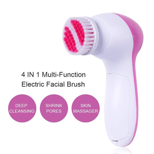 4 in 1 electric facial cleaning brush waterproof spin electric face brush for exfoliating massaging with storage box skin care
4 in 1 electric facial cleaning brush waterproof spin electric face brush for exfoliating massaging with storage box skin care