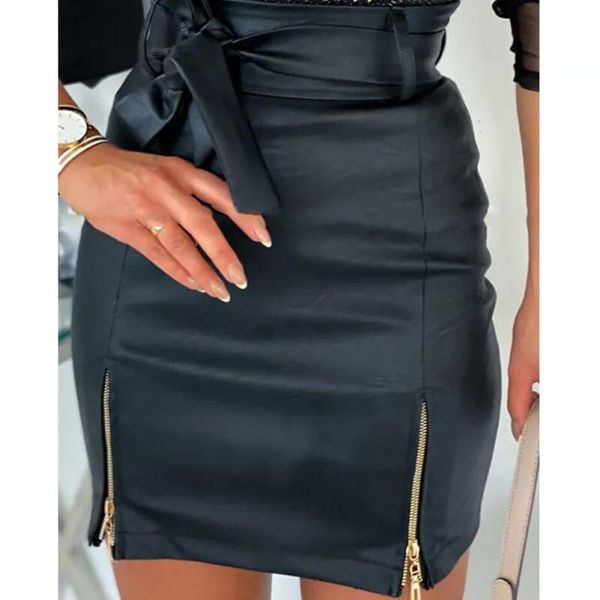 skirts fashion women skirt mini slim high waist office ladies pu leather pencil bodycon, Black
skirts fashion women skirt mini slim high waist office ladies pu leather pencil bodycon, Black