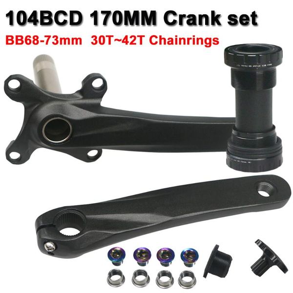 bike heels & chainwheels 170mm 104bcd mtb road crankset gear plate bb68 single speed chainring race track bicycle crank set fit
bike heels & chainwheels 170mm 104bcd mtb road crankset gear plate bb68 single speed chainring race track bicycle crank set fit