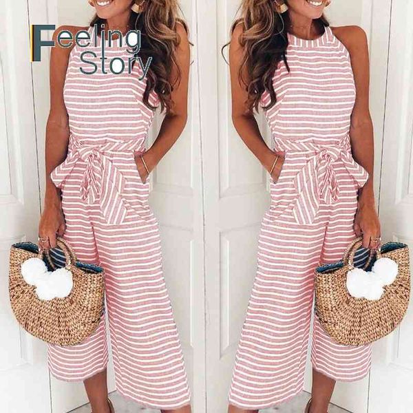striped full bodysuit jumpsuit for women sleeveless jumpsuits elegant rompers summer playsuit casual wide leg overalls 210603, Black;white
striped full bodysuit jumpsuit for women sleeveless jumpsuits elegant rompers summer playsuit casual wide leg overalls 210603, Black;white