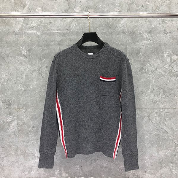 sweater dongguan daizhiying tb side red white gray lovers thickened wool round neck, White;black
sweater dongguan daizhiying tb side red white gray lovers thickened wool round neck, White;black