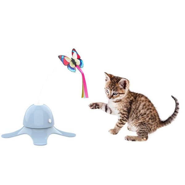 cat toys interactive toy rotating funny feather train supplies drop electric butterfly pet cats teaser
cat toys interactive toy rotating funny feather train supplies drop electric butterfly pet cats teaser