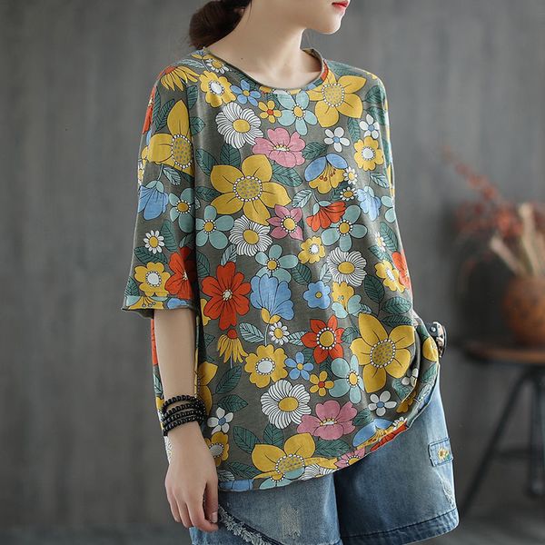 new floral print summer blouse women plus size clothing vintage short sleeve ladies casual tee shirt 2021 t0j4, White
new floral print summer blouse women plus size clothing vintage short sleeve ladies casual tee shirt 2021 t0j4, White