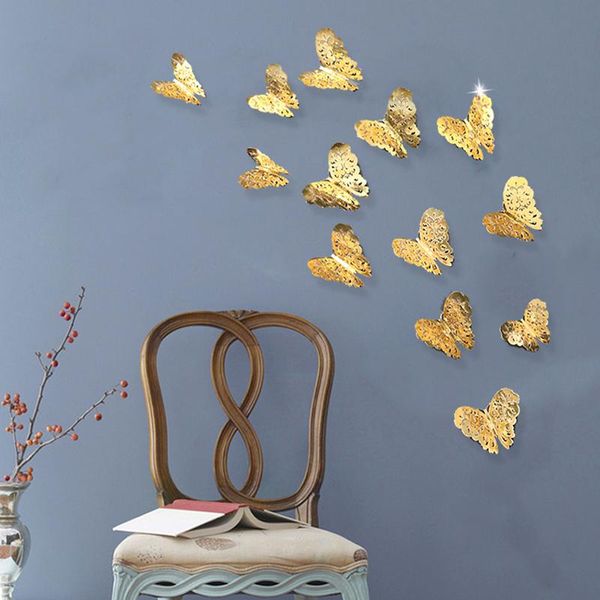wall stickers 12pcs/set hollow 3d butterfly sticker diy wedding decoration home window art party decor gold silver butterflies
wall stickers 12pcs/set hollow 3d butterfly sticker diy wedding decoration home window art party decor gold silver butterflies