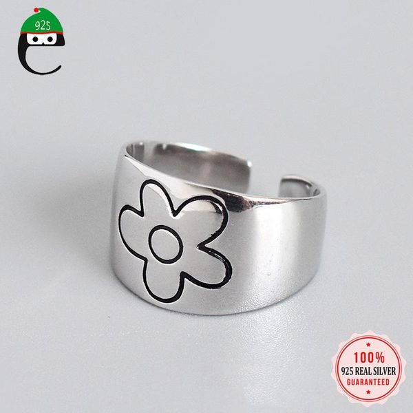 cluster rings elfoplatasi real 925 sterling silver fashion sweet smooth surface flwoer opening ring for women wedding fine s925 jewelry da31, Golden;silver
cluster rings elfoplatasi real 925 sterling silver fashion sweet smooth surface flwoer opening ring for women wedding fine s925 jewelry da31, Golden;silver