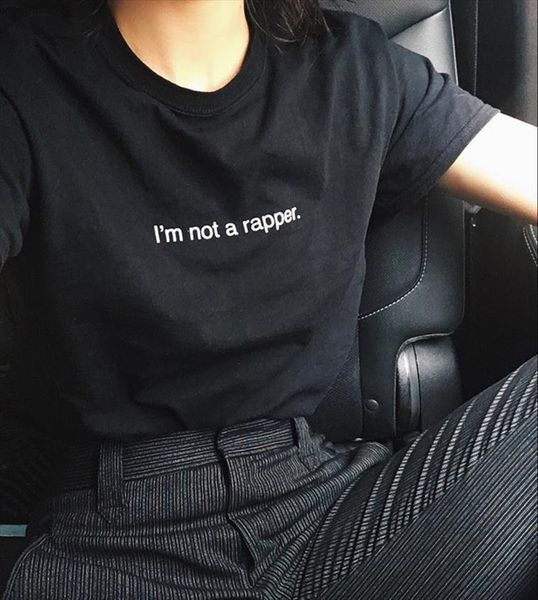 im not a rapper letters mens print men cotton casual funny t shirt for lady tee hipster drop, White;black
im not a rapper letters mens print men cotton casual funny t shirt for lady tee hipster drop, White;black