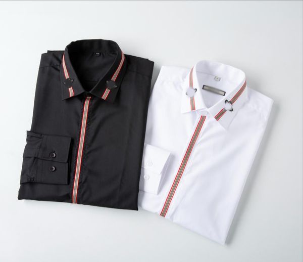 luxurys designers mens casual shirts dress shirt menswear fashion society black men solid color business casual man long sleeve -3xl#08, White;black
luxurys designers mens casual shirts dress shirt menswear fashion society black men solid color business casual man long sleeve -3xl#08, White;black