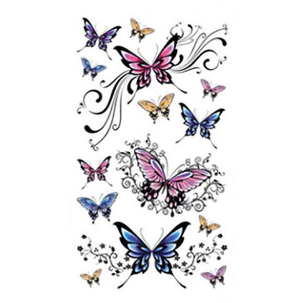 temporary tattoos beautiful 3d waterproof tattoo stickers personalized colorful butterfly arm legs body art
temporary tattoos beautiful 3d waterproof tattoo stickers personalized colorful butterfly arm legs body art