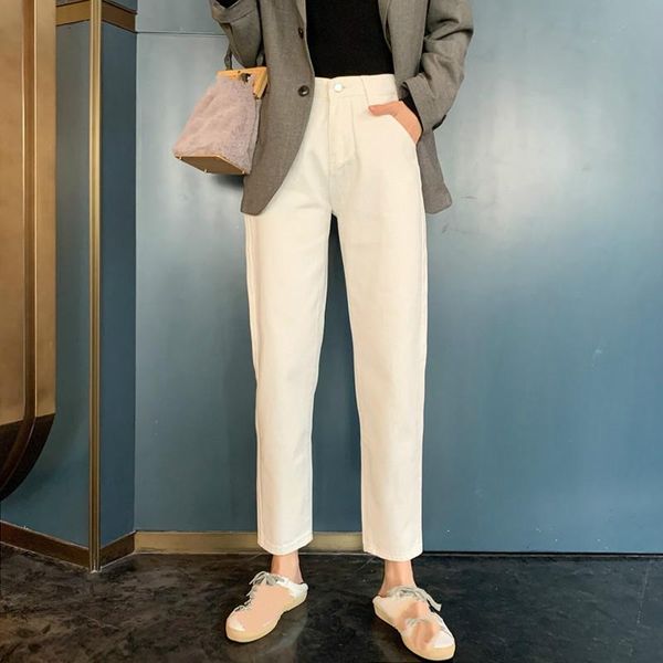 women's pants & capris gagarich high waist hip button design straight women korean chic loose causal denim pantalones spring 2021 trous, Black;white
women's pants & capris gagarich high waist hip button design straight women korean chic loose causal denim pantalones spring 2021 trous, Black;white