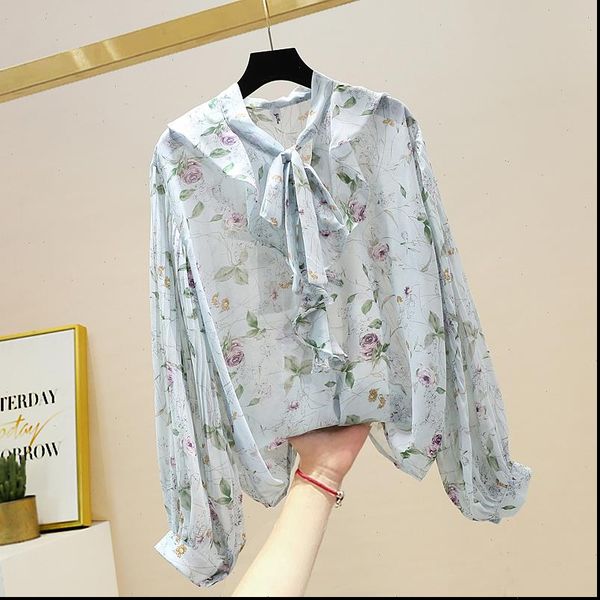 spring autumn womens chiffon shirt new retro loose wild bow chiffon shirt long sleeve shirt women blouses gd337, White
spring autumn womens chiffon shirt new retro loose wild bow chiffon shirt long sleeve shirt women blouses gd337, White