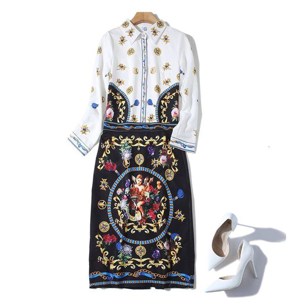 two piece dress 2 set women skirts runway designer autumn long sleeve white blouse black skirt + suits
two piece dress 2 set women skirts runway designer autumn long sleeve white blouse black skirt + suits