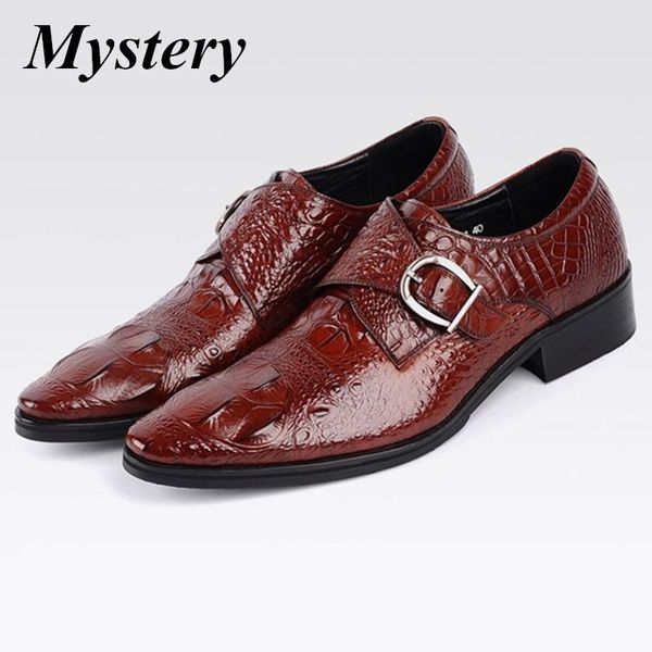 dress shoes british style men's pu leather classic buckle male formal footwear fashion crocodile pattern wedding party shoe big size48, Black
dress shoes british style men's pu leather classic buckle male formal footwear fashion crocodile pattern wedding party shoe big size48, Black