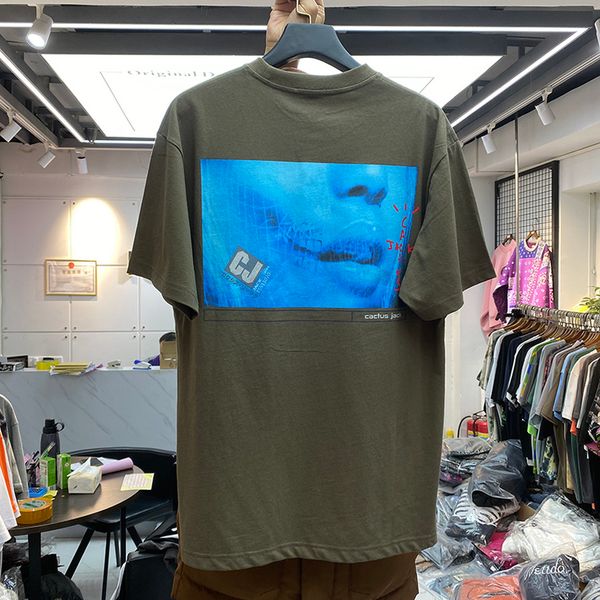 2021 new foam printing cactus jack travis scott t shirt men women t-shirt tees clothing 1pmn, White;black
2021 new foam printing cactus jack travis scott t shirt men women t-shirt tees clothing 1pmn, White;black