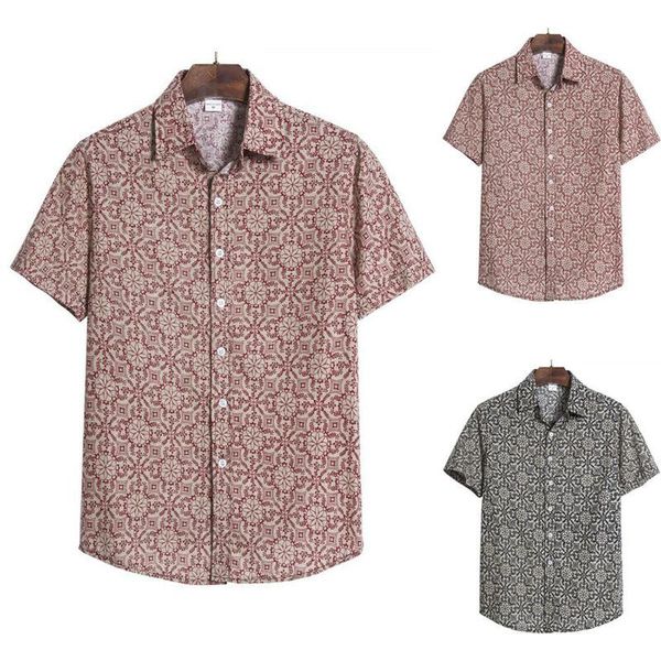 men's t-shirts mens classic pattern button-up comfy shirts summer beach short sleeve loose, White;black
men's t-shirts mens classic pattern button-up comfy shirts summer beach short sleeve loose, White;black