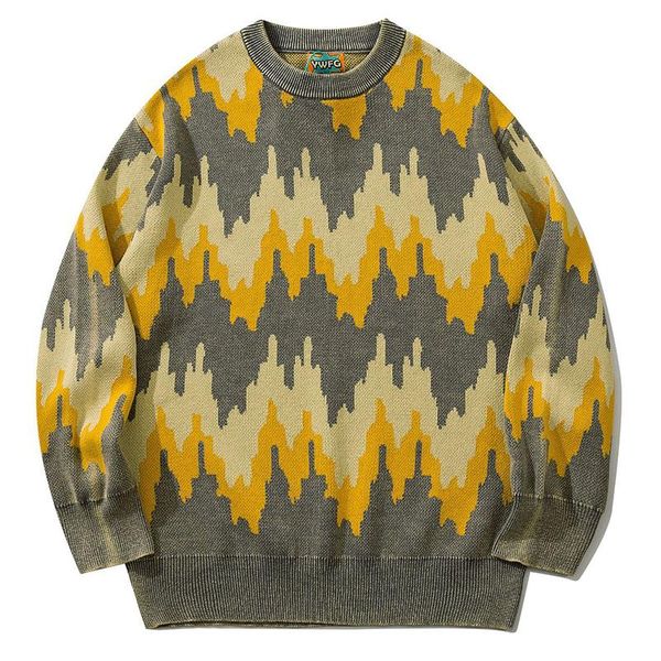 men's sweaters sweater men harajuku patchwork hip hop streetwear clothing pullover o-neck oversize fashion casual couple male, White;black
men's sweaters sweater men harajuku patchwork hip hop streetwear clothing pullover o-neck oversize fashion casual couple male, White;black