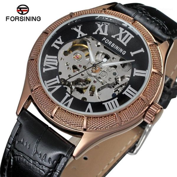 forsining leather watch straps relojes hombre simple automatic skeleton mens mechanical wristwatches, Slivery;brown
forsining leather watch straps relojes hombre simple automatic skeleton mens mechanical wristwatches, Slivery;brown