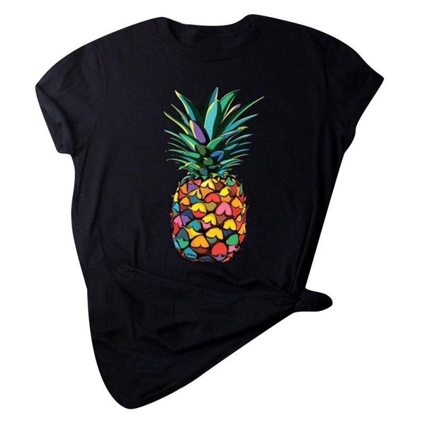 women's t-shirt womens o-neck short sleeve pineapple printed casual basic shirt woman pullover t-shirts camiseta mujer#yl10, White
women's t-shirt womens o-neck short sleeve pineapple printed casual basic shirt woman pullover t-shirts camiseta mujer#yl10, White