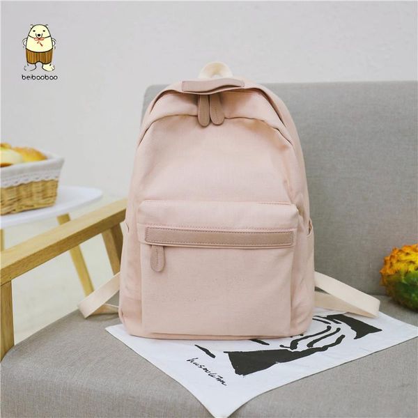 backpack beibaobao school bag fashion women canvas backpacks ladies solid color simple and versatile travel
backpack beibaobao school bag fashion women canvas backpacks ladies solid color simple and versatile travel