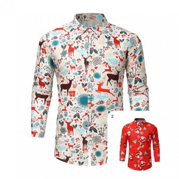 men's casual shirts simple soft texture turn-down collar santa claus bell print autumn shirt for daily wear xmas, White;black
men's casual shirts simple soft texture turn-down collar santa claus bell print autumn shirt for daily wear xmas, White;black