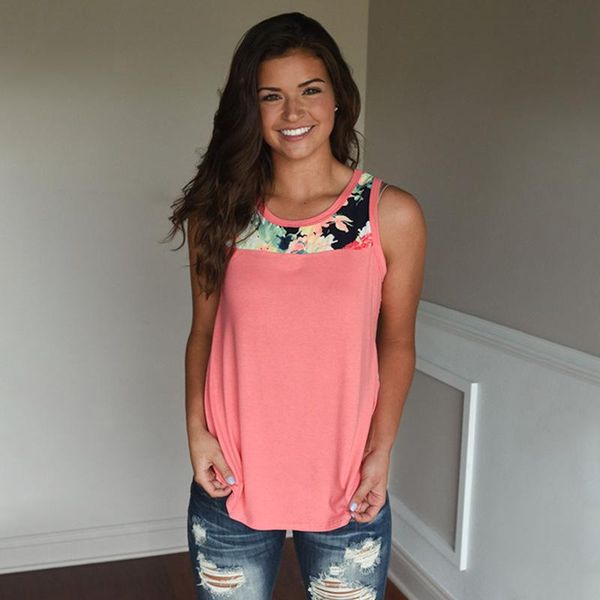 women's t-shirt s-3xl summer 2021 casual women t-shirts sleeveless o-neck printed patchwork shirt hem loose package hip clothes, White
women's t-shirt s-3xl summer 2021 casual women t-shirts sleeveless o-neck printed patchwork shirt hem loose package hip clothes, White