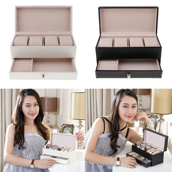 jewelry pouches, bags watches box organizer case 4 grids black/beige pu leather mens, Pink;blue
jewelry pouches, bags watches box organizer case 4 grids black/beige pu leather mens, Pink;blue