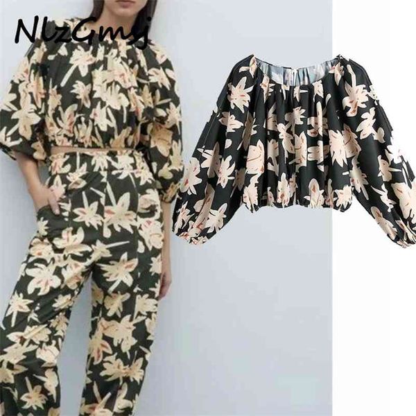 blouse women retro leaf print chiffon shirt crop long sleeve chic female 03 210628, White
blouse women retro leaf print chiffon shirt crop long sleeve chic female 03 210628, White