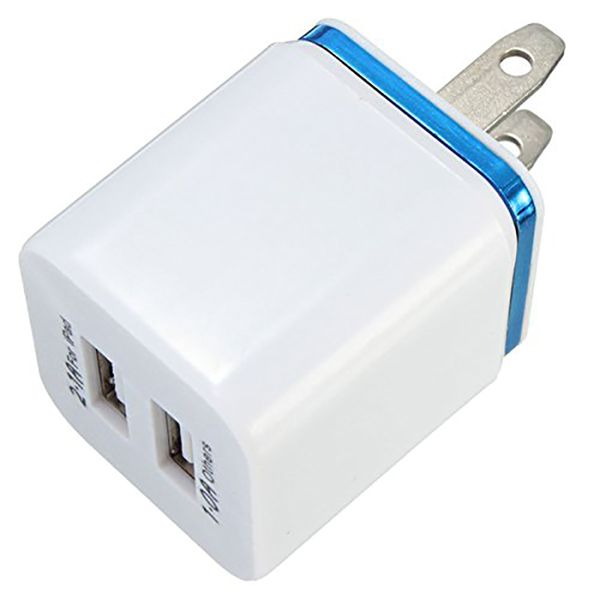 5v 2.1/1a double us ac travel usb wall charger for samsung galaxy htc cell phones adapter121
5v 2.1/1a double us ac travel usb wall charger for samsung galaxy htc cell phones adapter121