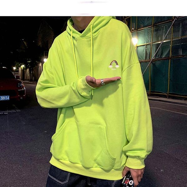 men's hoodies & sweatshirts 2021 winter men rainbow harajuku oversized hooded pullover mens japanese streetwear couple loose hoodie, Black
men's hoodies & sweatshirts 2021 winter men rainbow harajuku oversized hooded pullover mens japanese streetwear couple loose hoodie, Black