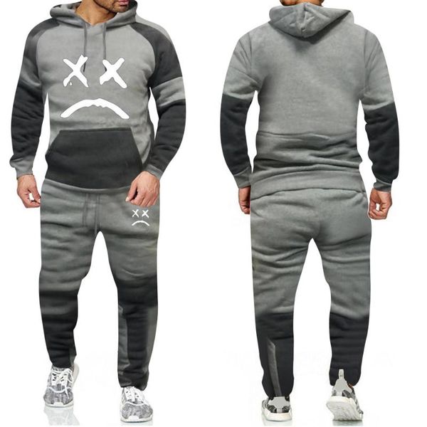 men's tracksuits 2021men's hoodie suit brand sportswear men sweatshirt + sweatpants autumn winter wool hooded pullover joint logo, Gray
men's tracksuits 2021men's hoodie suit brand sportswear men sweatshirt + sweatpants autumn winter wool hooded pullover joint logo, Gray